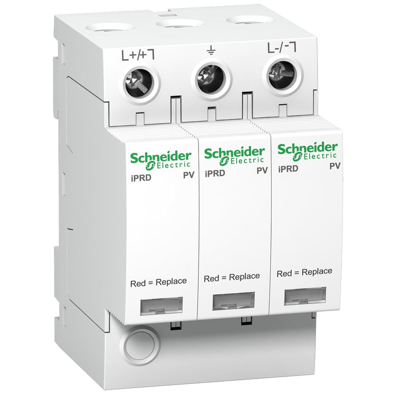 A9L40281 iPRD - DC 40r 1000PV modular surge arrester - 2P - 1000VDC - with remote transfert - Gabby Electric