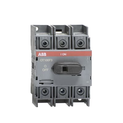 ABB OT100F3 Switch - Disconnector 100A 3 - Pole 1SCA105004R1001