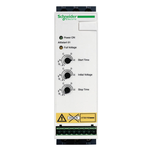 ATS01N222QN soft starter for asynchronous motor - ATS01 - 22 A - 380..415V - 7.5..11 KW - Gabby Electric