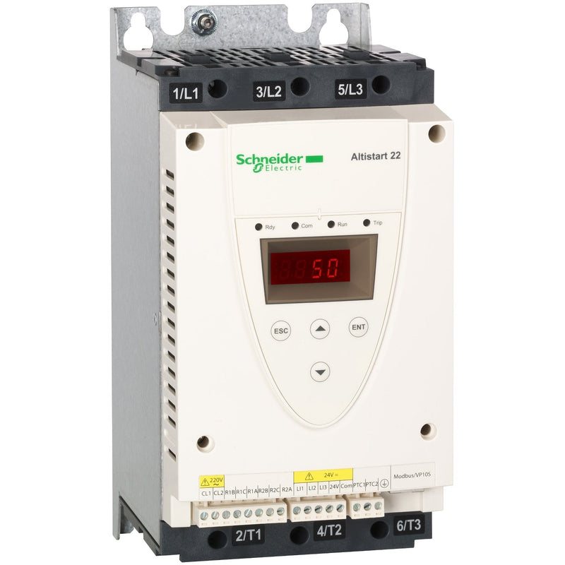 ATS22D32Q soft starter - ATS22 - control 220V - power 230V(7.5kW)/400...440V(15kW) - Gabby Electric