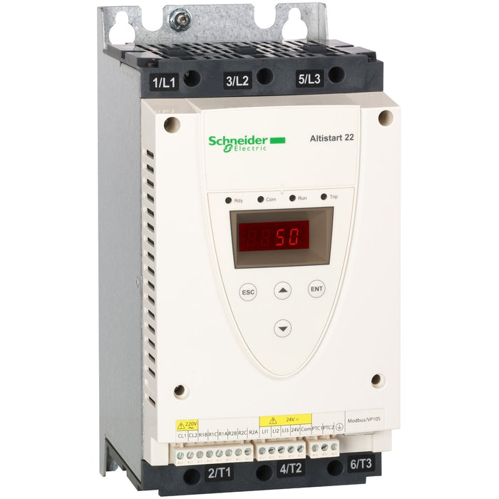 ATS22D47Q soft starter - ATS22 - control 220V - power 230V(11kW)/400...440V(22kW) - Gabby Electric