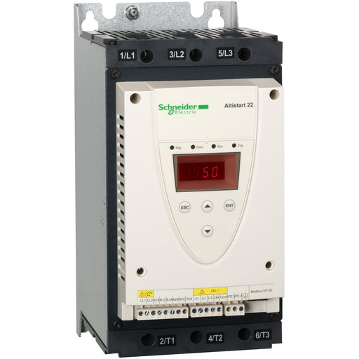 ATS22D62Q soft starter - ATS22 - control 220V - power 230V(15kW)/400...440V(30kW) - Gabby Electric