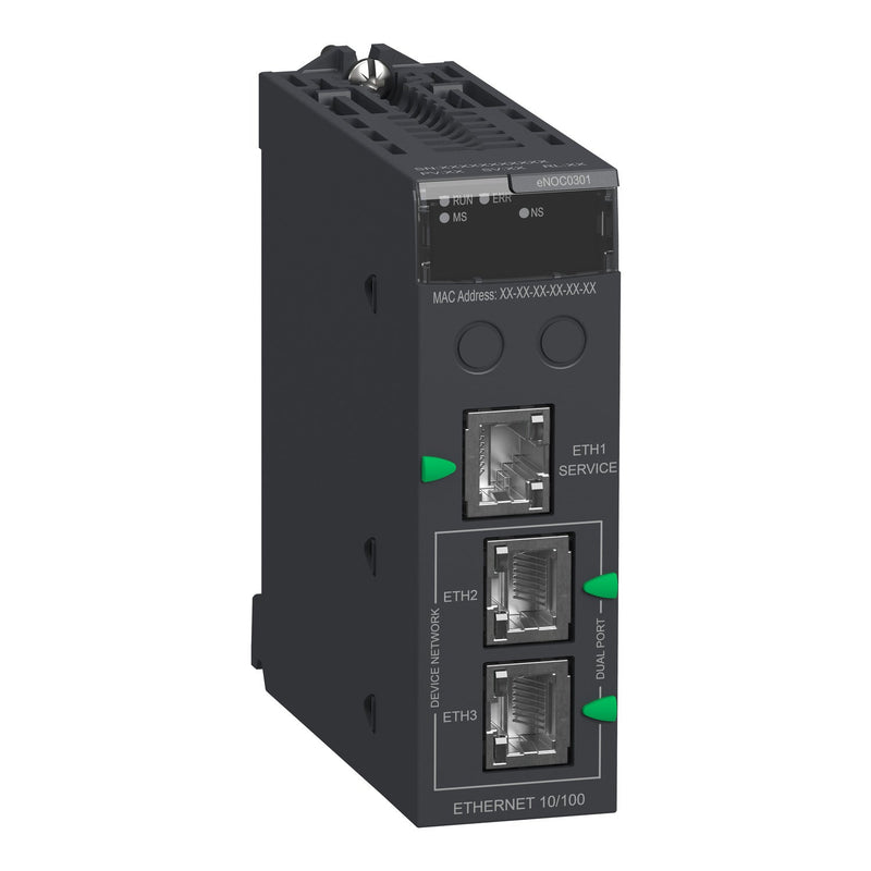 BMENOC0301 Schneider Electric Network Module, Modicon M580, Ethernet IP/Modbus TCP - Gabby Electric