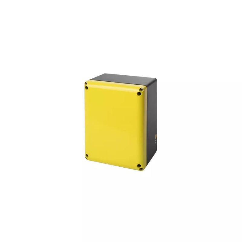 BNA/8NYEX Giovenzana Box metal 150x200 yellow - black - atex - Gabby Electric