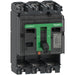 C16B3 Circuit breaker basic frame, ComPacT NSX160B, 25kA/415VAC, 3 poles, 160A frame rating, without trip unit - Gabby Electric