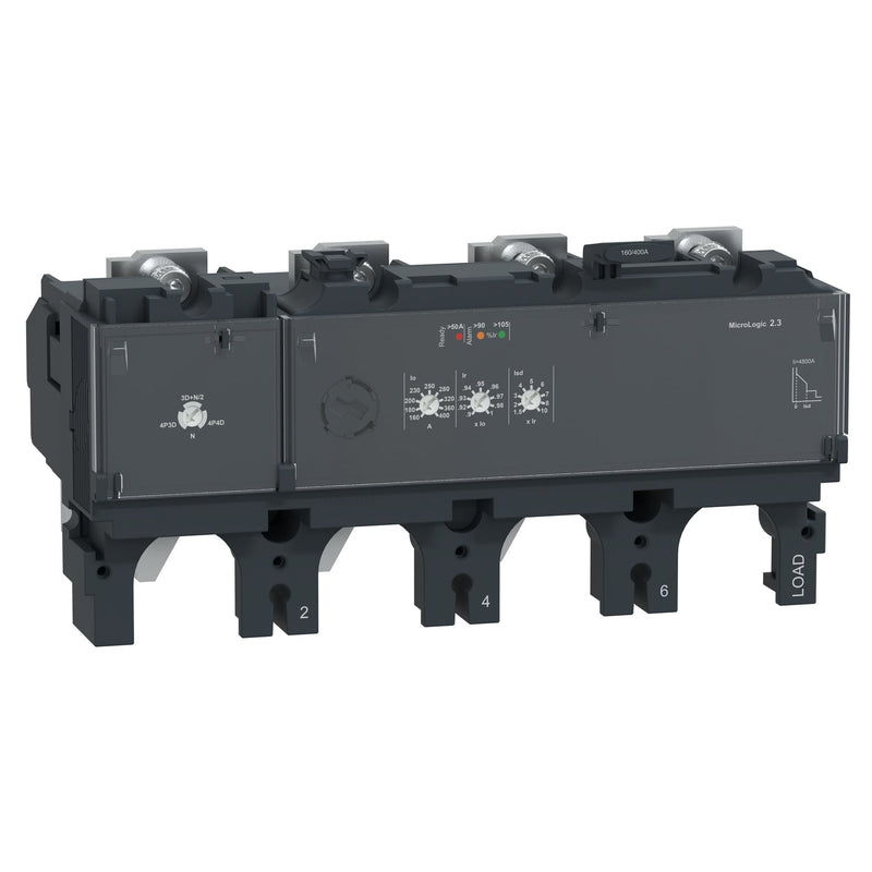 C4042D250 Schneider Electric Trip Unit Micrologic 2.3, ComPact NSX400/630, 4P 250A - Gabby Electric