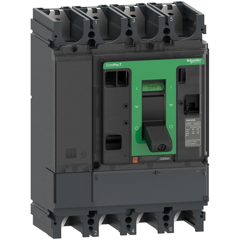 C404400S Schneider Electric Switch Disconnector, ComPact NSX400NA 4P 400A - Gabby Electric
