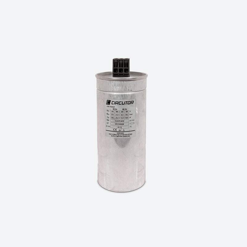 Circutor R2H67N CLZ-FP-52/30-60Hz-HD three-phase tubular power capacitor