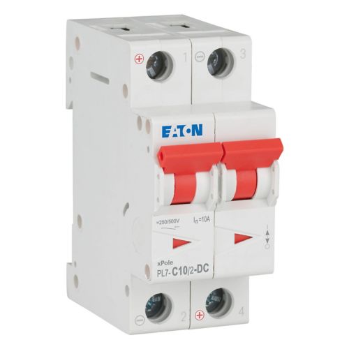 Eaton 264900 PL7-C10/2-DC MCB 2P C 10A DC