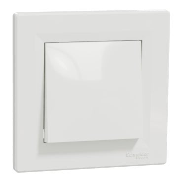 EPH0400121 Schneider Electric Asfora Switch 1P 2 Way, 10AX Screwless, White