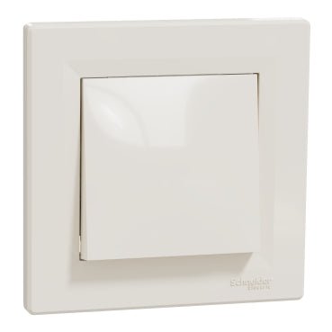 EPH0400123 Schneider Electric Asfora Switch 1P 2 Way, 10AX Screwless, Cream