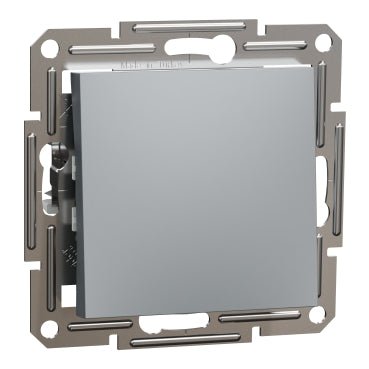 EPH0400162 Schneider Electric Asfora Switch 1P 2 Way, Screwless Terminals, Without Frame, Steel