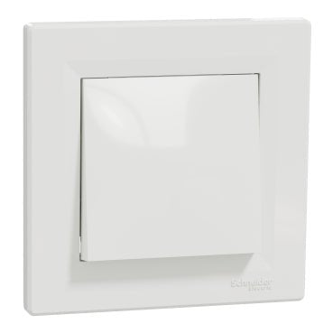 EPH0500121 Schneider Electric Asfora Intermediate Switch 1 Way, 10AX Screwless, White