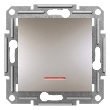 EPH1600169 Schneider Electric Asfora 1P Pushbutton with Locator 10A, Bronze
