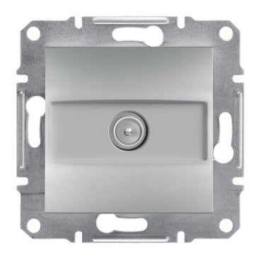 EPH3200161 Schneider Electric Asfora TV Socket Ending 1dB, Aluminium