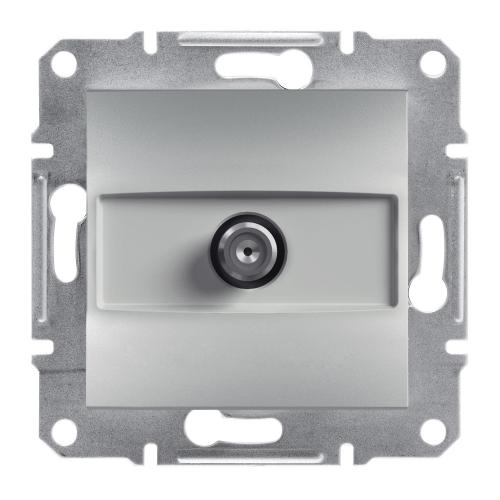EPH3700161 Schneider Electric Asfora SAT Socket Ending 1dB, Aluminium