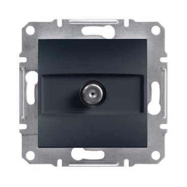 EPH3700171 Schneider Electric Asfora SAT Socket Ending 1dB, Anthracite