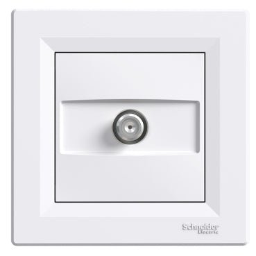 EPH3700221 Schneider Electric Asfora SAT Socket Intermediate 4dB, White