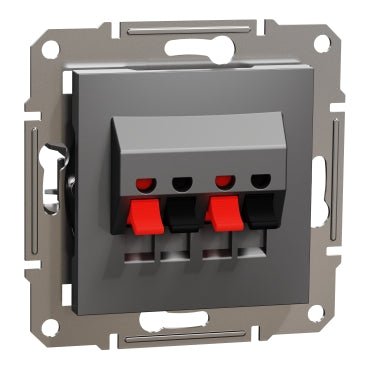 EPH5700171 Schneider Electric Asfora Loudspeaker Socket, Anthracite