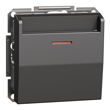 EPH6200171 Schneider Electric Hotel Key Card Switch, Screwless Terminals, WO Frame, Anthracite