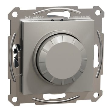 EPH6800169 Schneider Electric Asfora Rotary Dimmer Multiwire LED 230V 370W Without Frame, Bronze