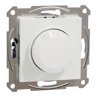 EPH6870121 Schneider Electric Asfora Rotary Dimmer Multiwire LED 230V 370W Without Frame, White