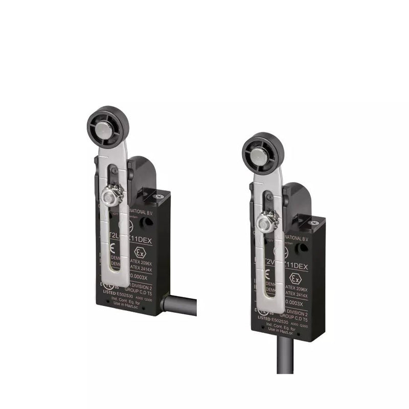 FCT2L05Z11D Giovenzana Wired thermoplastic limit switch din holes 1NC/1NO 2m - Gabby Electric