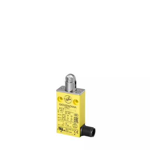 FCTML02Z11D Giovenzana Pre - wired thermoplastic limit switch din holes - m12 - Gabby Electric