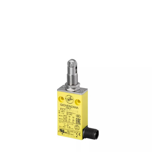 FCTML07Z11D Giovenzana Pre - wired thermoplastic limit switch din holes - m12 - Gabby Electric