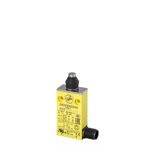 FCTML09Z11D Giovenzana Pre - wired thermoplastic limit switch din holes - m12 - Gabby Electric