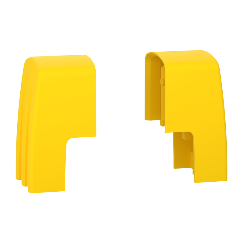 Schneider A9XPE210 Acti9 Linergy FH yellow 2-pole comb busbar end caps