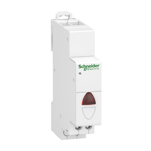 Schneider A9E18320 Acti9 iIL red modular indicator light on DIN rail