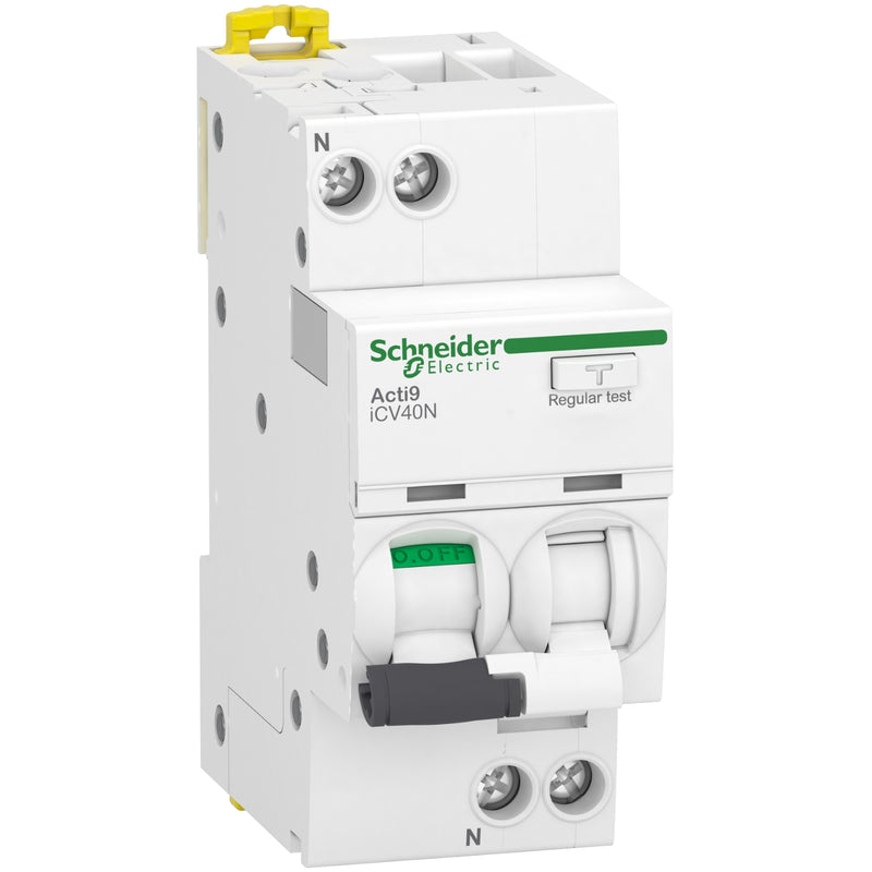 Schneider A9DF3610 Acti9 iCV40N RCBO 1P+N 10A DIN rail module