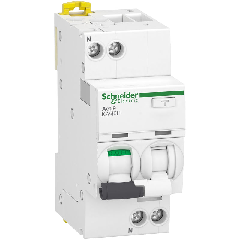 Schneider A9DF4616 Acti9 iCV40H RCBO 1P+N 16A DIN rail module