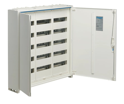 FWB53S Hager FWB Distribution Box Surface - Mounted 15X12 180mod IP44 800X800X161mm - Gabby Electric