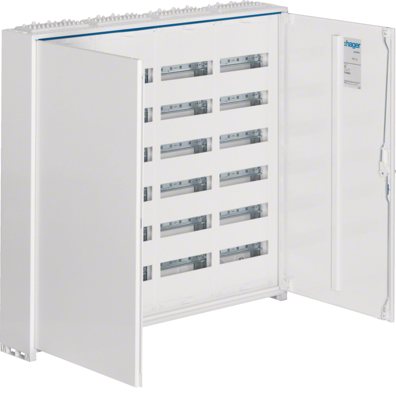 FWB64S Hager FW Distribution Box Surface - Mounted 24X12 288mod IP44 1050X950X161mm - Gabby Electric
