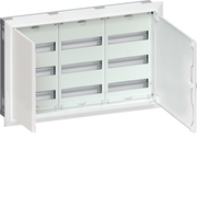 FWU33S Hager FWU Distribution Box Flush - Mounted 9X12 108mod IP30 507X815X115mm - Gabby Electric
