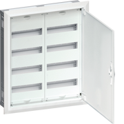 FWU42S Hager FWU Distribution Box Flush - Mounted 8X12 96mod IP30 657X565X115mm - Gabby Electric