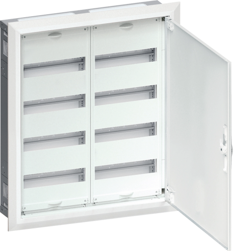 FWU42S Hager FWU Distribution Box Flush - Mounted 8X12 96mod IP30 657X565X115mm - Gabby Electric