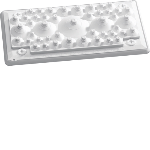 FZ402 Hager FZ402 Cable Entry Plate IP55 - Gabby Electric