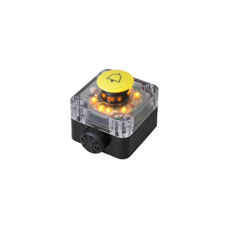 GMS167 Giovenzana Maintenance station pq01 emerg mom. 12/24v flashing yellow light - continuous buzzer - Gabby Electric