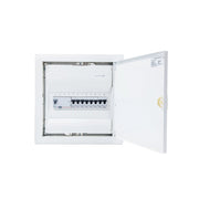 HL12P02 12-module pre-wired 3-phase distribution board, Legrand RX3 RCD and B16 MCBs