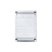 HL24P01 Hager Volta flush enclosure back panel with cable knockouts