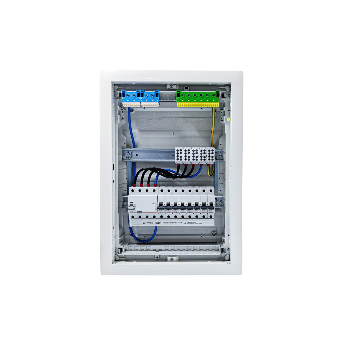 HL24P02 24-Module Pre-Wired 3-Phase Distribution Board 40A RCD IP30 ...