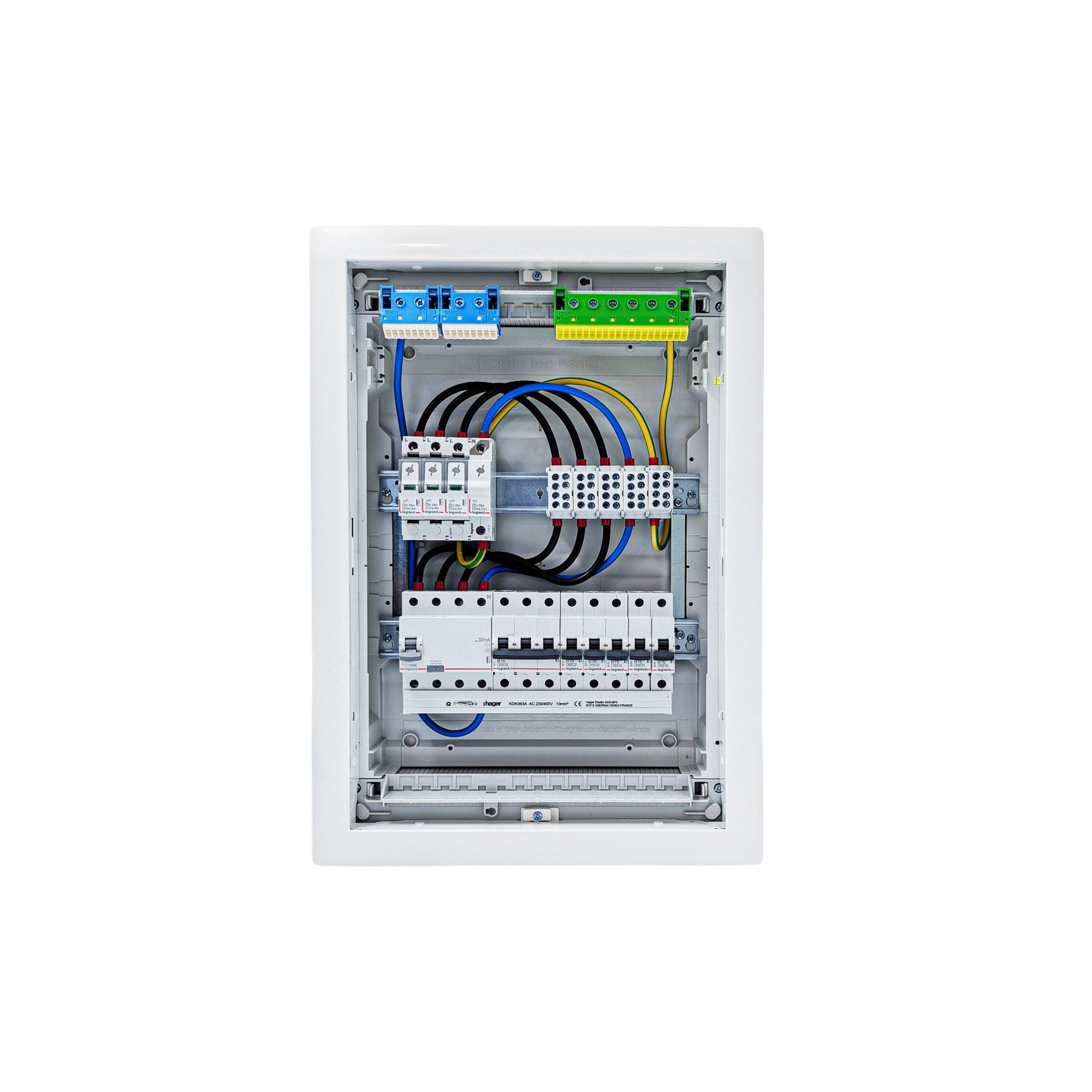 HL24P03 24-Module Pre-Wired Distribution Board SPD 40A RCD IP30 — Gabby ...
