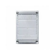 HL24P04 Hager Volta flush enclosure back panel with cable knockouts