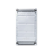 HL36P03 Hager Volta flush enclosure back panel with cable knockouts