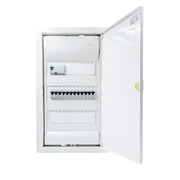 HL36P04 36-module pre-wired 3-phase distribution board, Legrand RX3 RCD and B16 MCBs