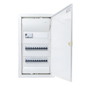 HL36P05 36-module pre-wired 3-phase distribution board, Legrand RX3 RCD and B16 MCBs