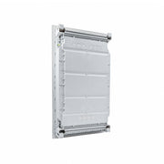 HL36P05 Hager Volta flush distribution board enclosure, rear view with cable knockouts
